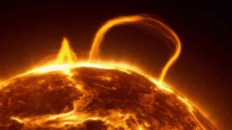 Narrator: OUR SUN IS VIOLENT