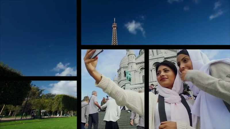 Narrator: Paris is one big photo opportunity