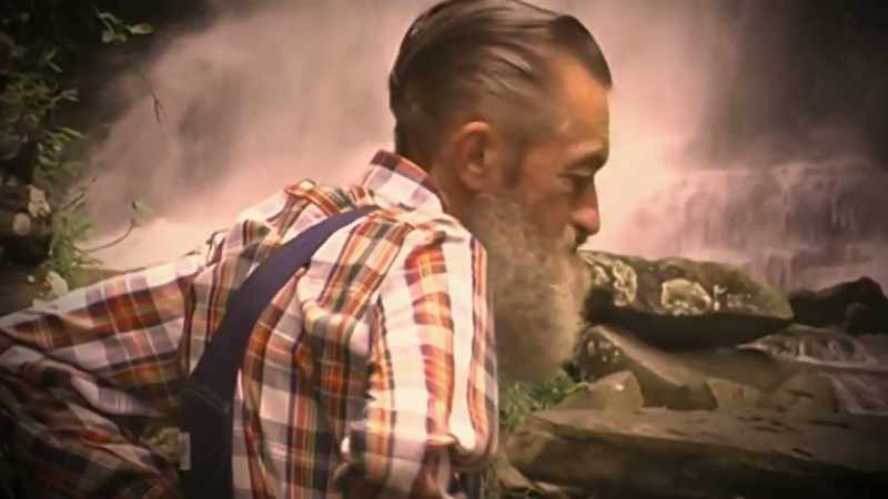 [narrator] for popcorn sutton, distilling a jar of liquor