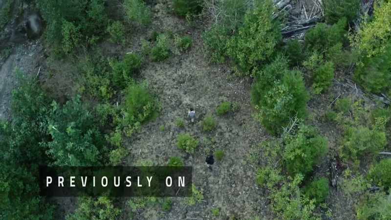 [narrator] Previously on Expedition Bigfoot