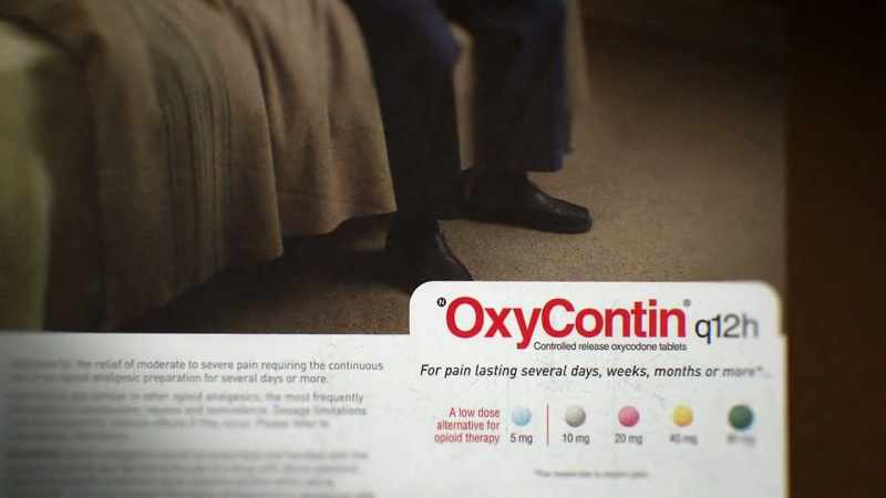 Narrator: Sackler launched OxyContin with one