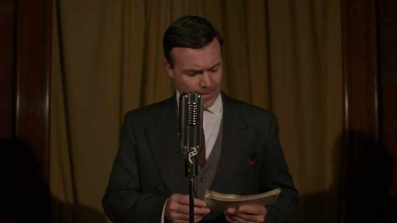 � [Narrator] Sarnoff himself dedicates the exhibit