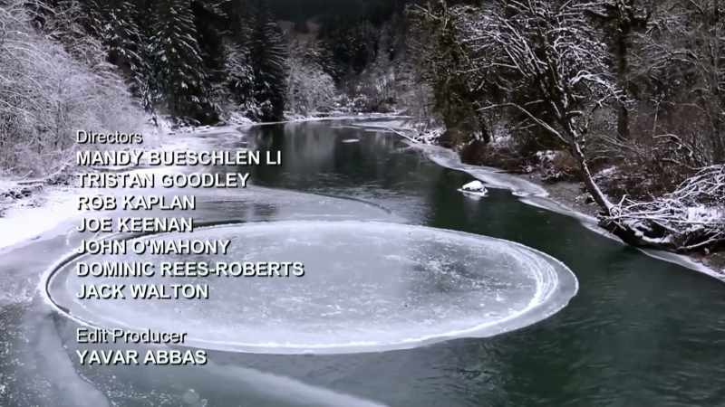 Narrator: SCIENTISTS BELIEVE THEY KNOW HOW ICE DISKS CAN FORM