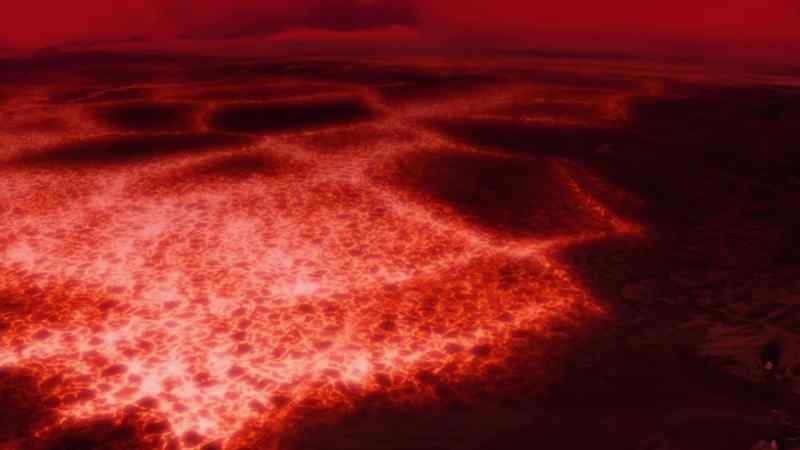 Narrator: TEMPERATURES HERE ON EARTH WILL REACH THOUSANDS OF DEGREES