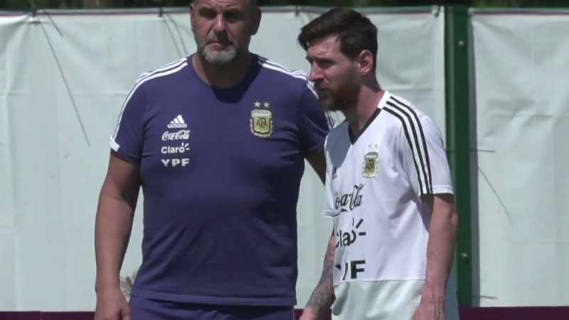 [Narrator] Tensions seemed high within the Argentina camp