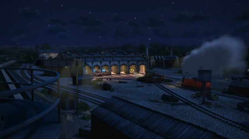 [narrator] That night on Sodor