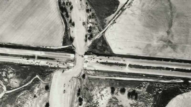 NARRATOR: The debris had destroyed the bridge spans
