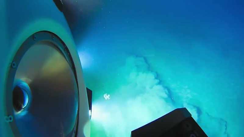 Narrator: The first man dive in nearly 15 years is underway