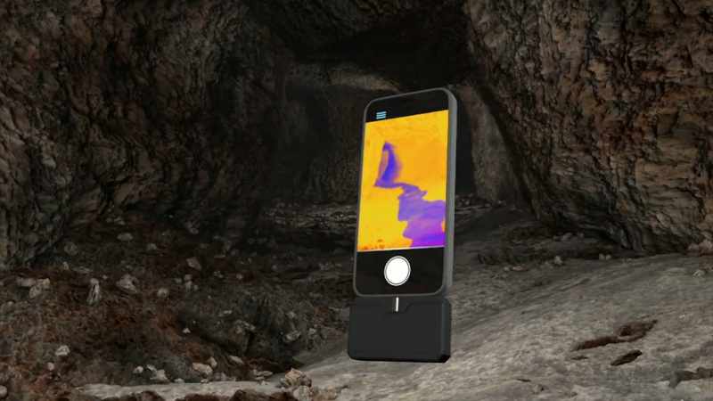 NARRATOR: The forward‐looking infrared device, or FLIR