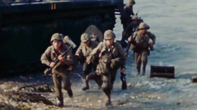 NARRATOR: The men coming ashore expect the worst