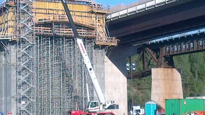 NARRATOR: The new bridge would be built