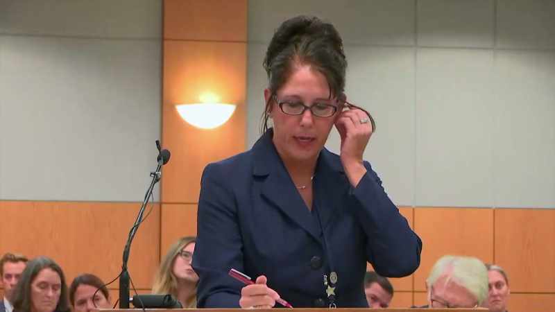 NARRATOR: The prosecutor Bridgette Jensen was intent