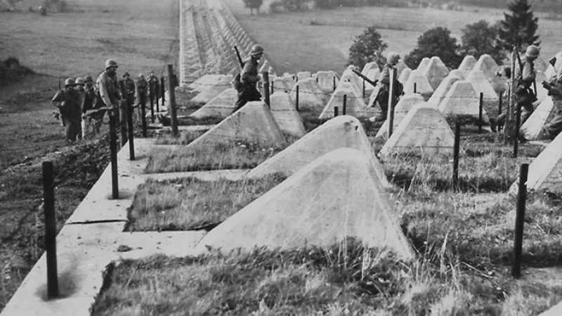[narrator] The Siegfried Line was fatally compromised