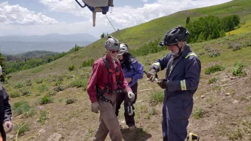 NARRATOR: The team will begin their exploration by using a winch