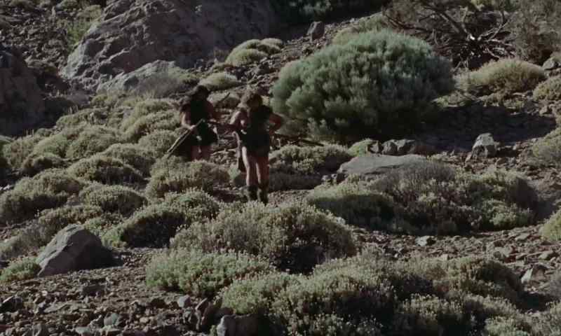 Narrator There are not many men yet