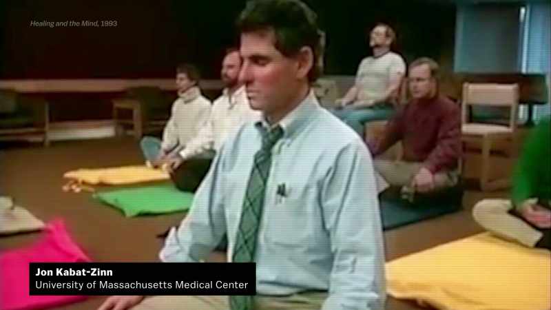 [narrator] This guy is Jon Kabat-Zinn