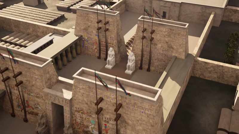 [narrator] This temple known as Kom el-Hetan