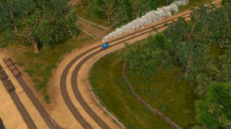 [narrator] Thomas headed back along the branch line again