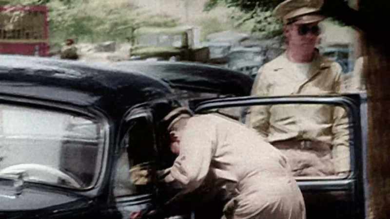Narrator: TRUMAN FIRES MacARTHUR