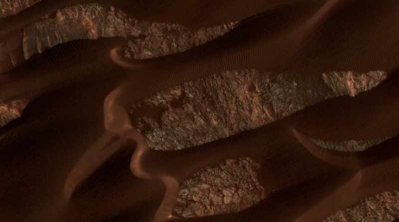 NARRATOR: Using HiRISE data, we can now show you for the first time