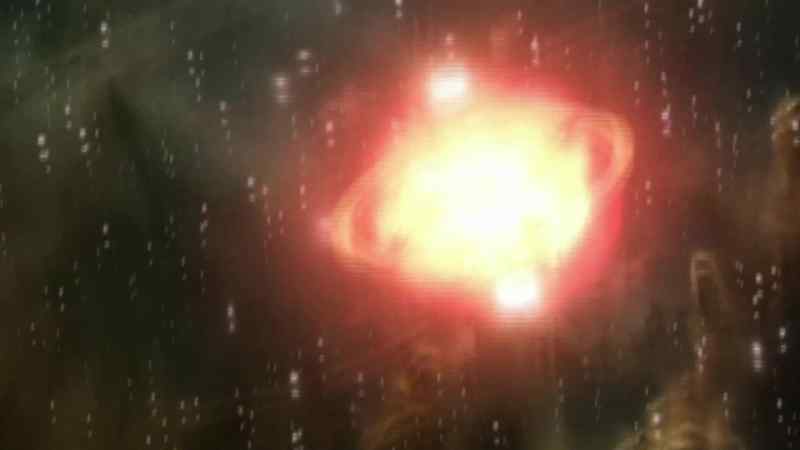 Narrator: WHEN GIANT STARS EXPLODE