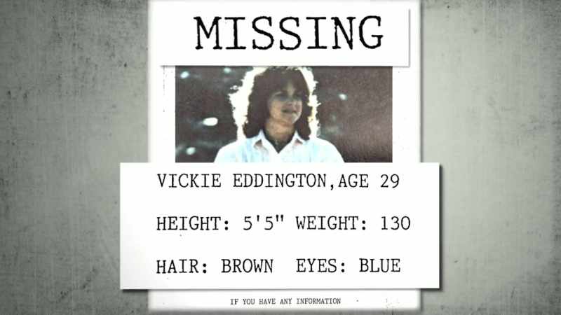 NARRATOR: With Vickie's disappearance making headlines