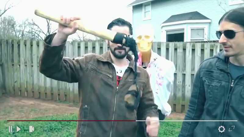 NARRATOR: Your best bet when fighting zombies is anything