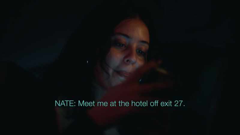 NATE: Meet me at the hotel off exit 27
