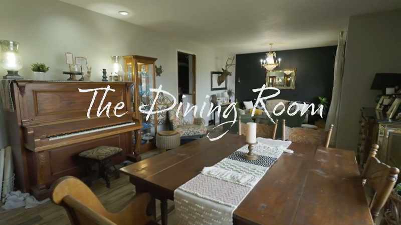 [Nate] This dining room doesn't get used