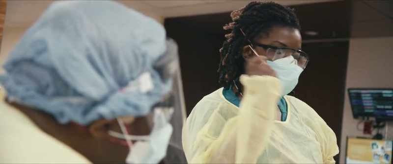 NATHALIE: Look he got the medication and this is still going up