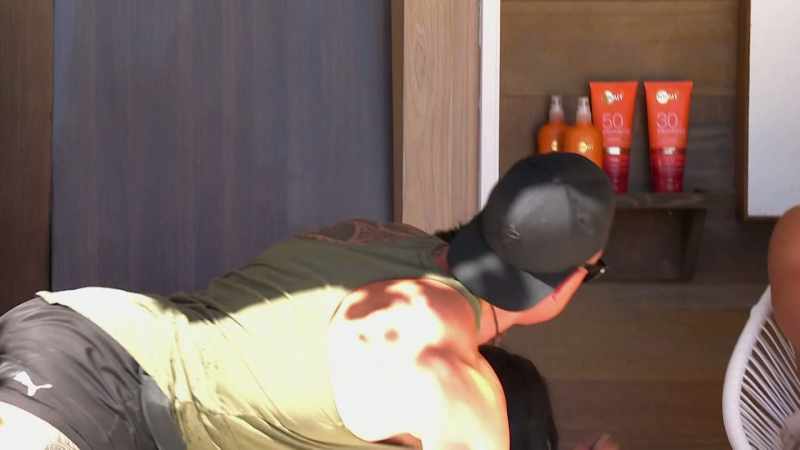 (NATHAN LAUGHING)