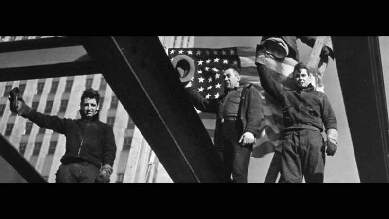 � Native American ironworkers from the Mohawk tribe