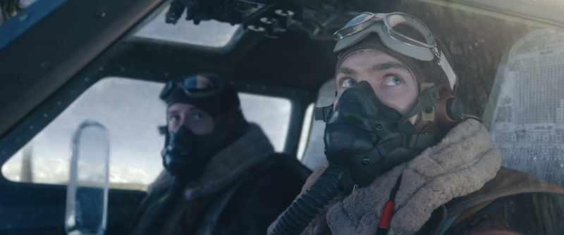 Navigator to pilot, Major Egan is falling fast