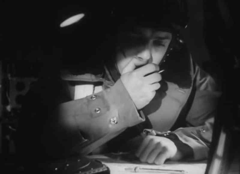 Navigator to pilot, steer course 2-3-1 compass