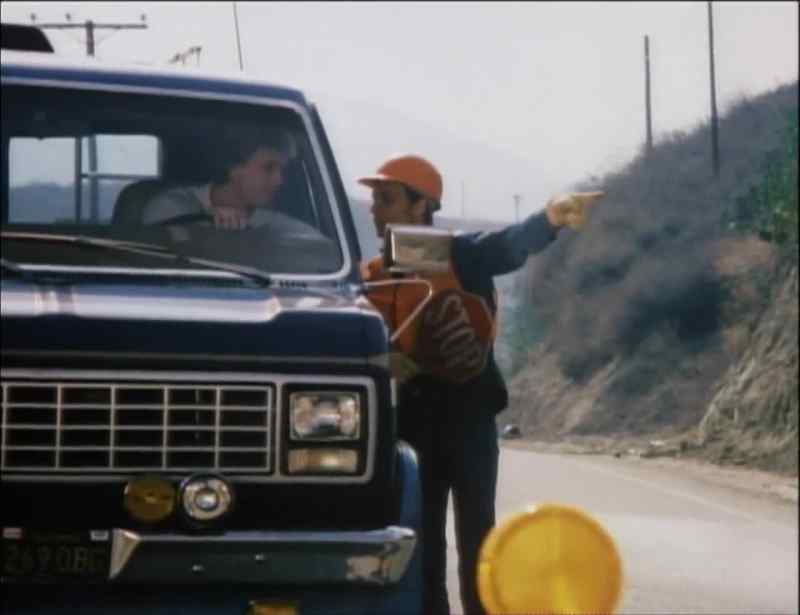 �Roadwork ahead. 
