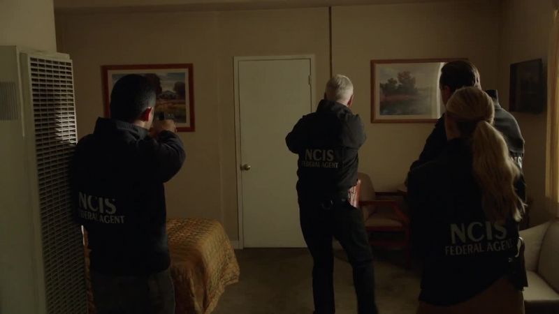 NCIS. Come out slowly