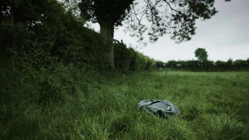 Nearby a holdall was found
