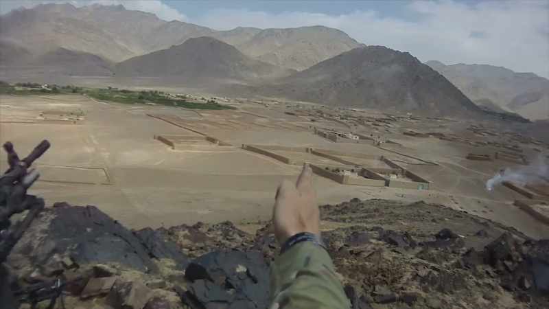 �Nelson, hammer that (bleep) compound out there, it's about 800 meters where