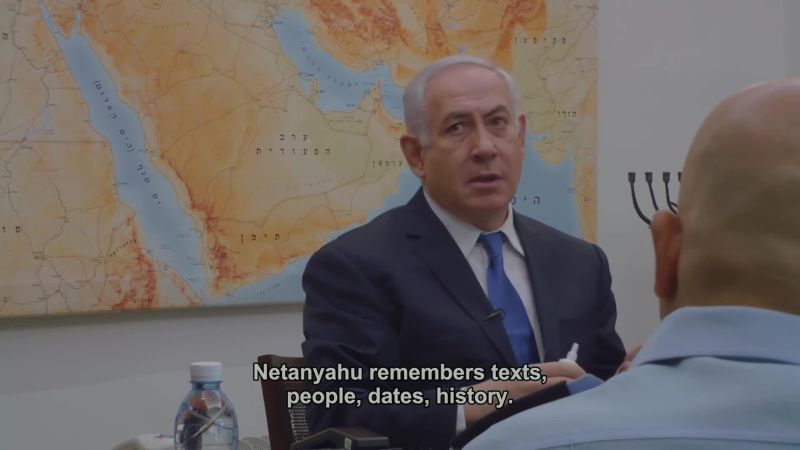 Netanyahu remembers texts, people, dates, history