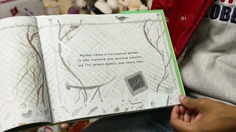 NEVAEH CALLED IT THE HAUNTED GARDEN