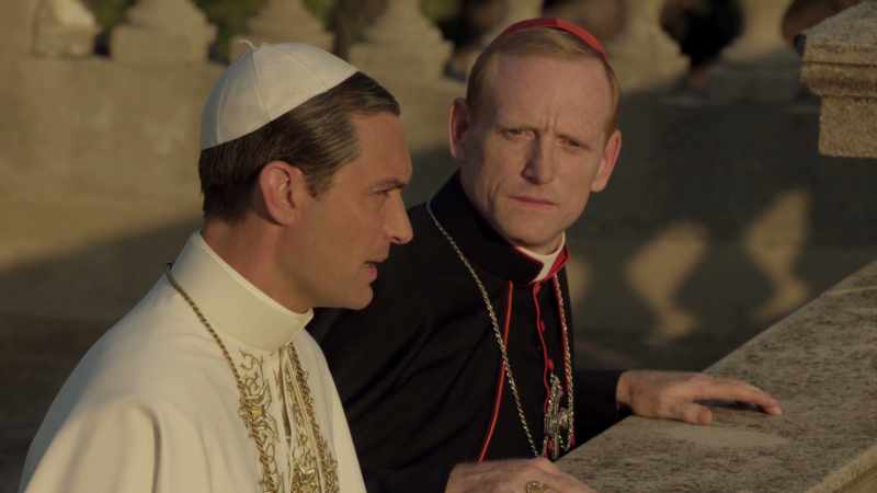Never. A priest never grows up, because he can never become a father
