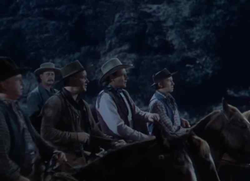 Never find any tracks there. - They would take them that way