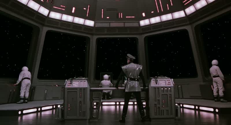 WHAT IS IT SGT RICCOYOU TOLD ME TO LET YOU KNOW THE MOMENTPLANET DRUIDIA WAS IN SIGHT SIRSOPLANET DRUIDIA IS IN SIGHT SIRYOU'RE REALLY A SPACEBALLYOU KNOW THAT DON'T YOUTHANKS SIR