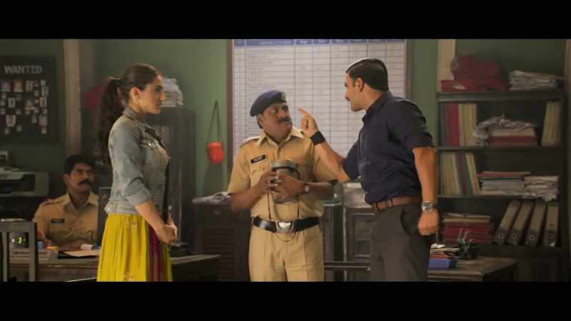 Never talk about bribe's in this Police Station again, understand?