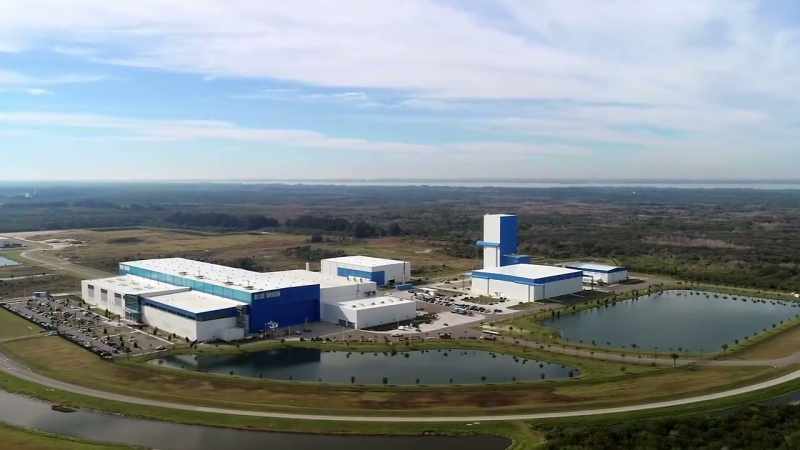 New Glenn bygges på Blue Origin anlæg