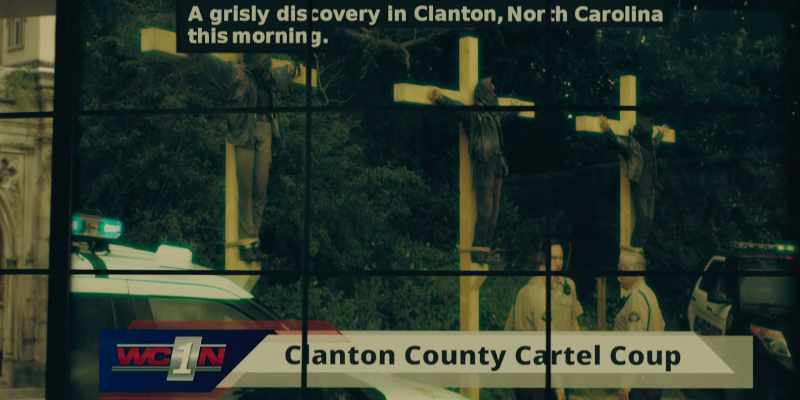 [news anchor] A grisly discovery in Clanton