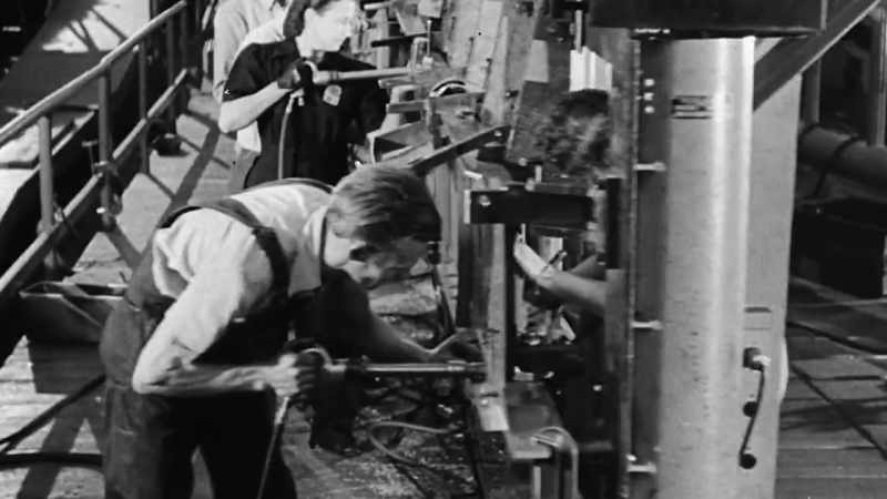 News Reader: WHEN THE WORKERS REPORTED FOR THE FIRST TIME