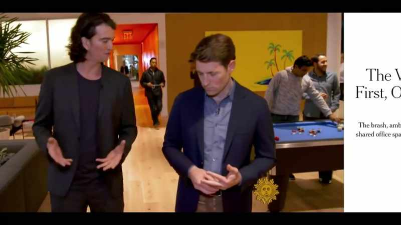 Newscaster: Back at WeWork, Adam Neumann is also hoping to change