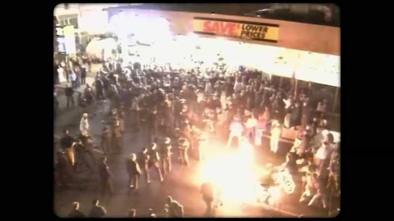 (newscaster): Blacks are getting increasingly fed up