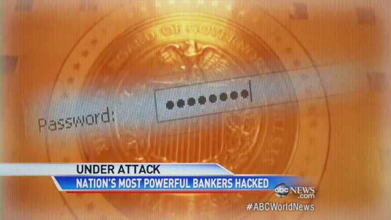 Newscaster: During the hack of the Fed